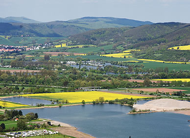 Werratalsee Luftbild