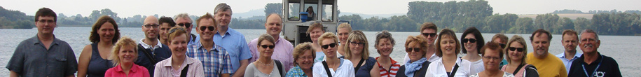 Gruppenfoto im Kieswerk Northeim