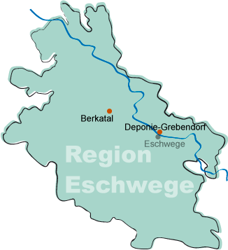 Karte: AO-Werke in der Region Eschwege