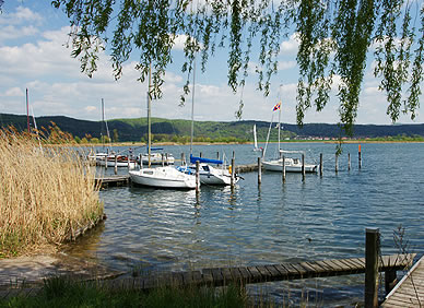 Hafen und Steg