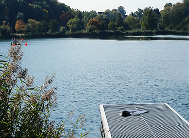 Steg am Werratalsee