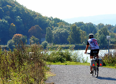 Radfahren in der Natur