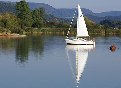 Segelspaß auf dem Werratalsee