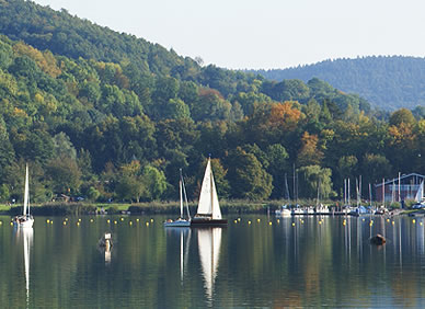 Segeln auf dem Werratalsee