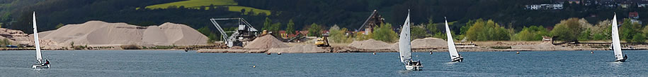 Seegler auf dem Werratalsee