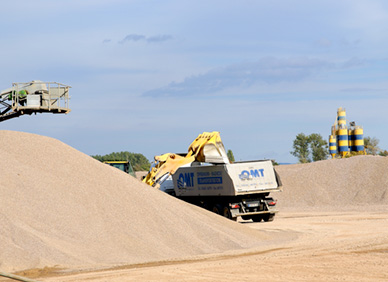 Kieswerk Leubingen und OMT Beton