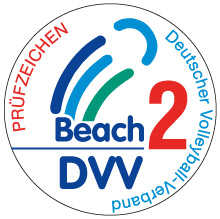 Prüfzeichen DVV Beach 2