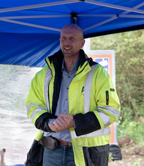 Bauleiter Karsten König