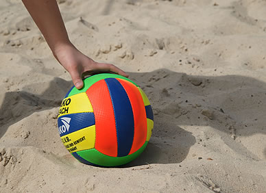 Sand für Sportanlagen aus dem Kieswerk Felsberg/Lohre